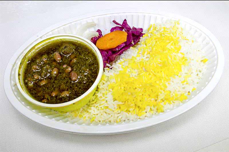 قورمه سبزی نیشابور